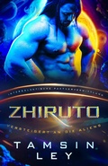 Cover: Zhiruto: Eine SciFi Alien Romanze (Intergalaktische Partnervermittlung: Versteigert an die Aliens) - Twin Leaf Press