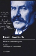Cover: Vorlesungen zur Glaubenslehre - De Gruyter