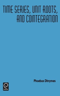 Enlarge image Cover: Time Series, Unit Roots, and Cointegration - Academic Press