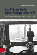 Cover: Das Private in der Sicherheitsgesellschaft - Vandenhoeck & Ruprecht