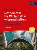 Cover: Mathematik f&uuml;r Wirtschaftswissenschaften - UTB