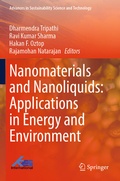 Cover: Nanomaterials and Nanoliquids: Applications in Energy and Environment - Springer