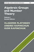 Cover: Algebraic Groups and Number Theory: Volume 1 - Cambridge University Press