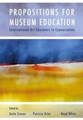 Cover: Propositions for Museum Education - Intellect Books