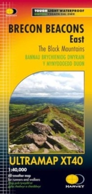 Abbildung von: Brecon Beacons East - Harvey Map Services Ltd