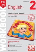 Cover: 11+ English Year 5-7 Workbook 2 - Accelerated Education Publications Ltd