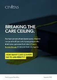 Enlarge image Cover: Breaking the Care Ceiling - Civitas
