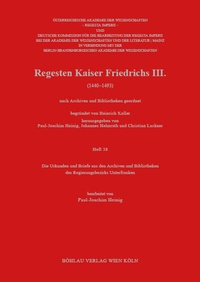 Abbildung von: Regesten Kaiser Friedrichs III. (1440-1493) - Böhlau