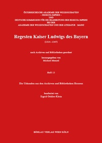Bild: Die Urkunden aus den Archiven und Bibliotheken Hessens - Böhlau