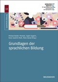 Cover: Grundlagen der sprachlichen Bildung - Waxmann