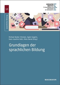 Abbildung von: Grundlagen der sprachlichen Bildung - Waxmann