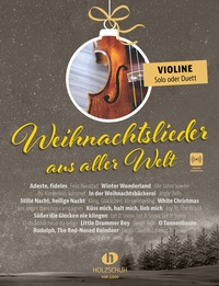 Abbildung von: Weihnachtslieder aus aller Welt - Violine - Editionen Halbig