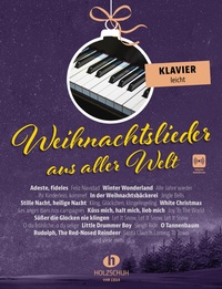 Abbildung von: Weihnachtslieder aus aller Welt - Klavier leicht - Editionen Halbig