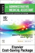 Cover: Kinn's the Administrative Medical Assistant - Text and Study Guide Package - Saunders
