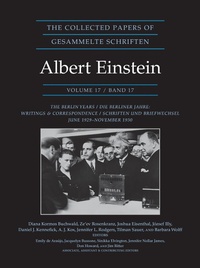 Enlarge image Cover: The Collected Papers of Albert Einstein, Volume 17 (Documentary Edition) - Princeton University Press