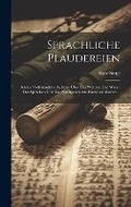Cover: Sprachliche Plaudereien - Legare Street Press