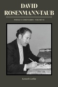 Cover: David Rosenmann-Taub: Poemas Y Comentarios - The University of North Carolina Press