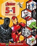 Cover: Marvel Avengers: 5 in 1 Colouring - Autumn Publishing