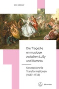 Cover: Die Trag&eacute;die en musique zwischen Lully und Rameau - B&auml;renreiter