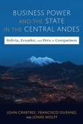 Cover: Business Power and the State in the Central Andes - David & Charles