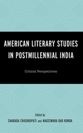 Cover: American Literary Studies in Postmillennial India - Lexington Books