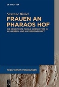 Cover: Frauen an Pharaos Hof - De Gruyter