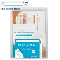 Abbildung von: Meine Lernbox 1 - Teil A - Deutsch - Fit für das 1. Schuljahr - sternchenverlag