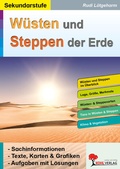 Cover: W&uuml;sten und Steppen der Erde - KOHL VERLAG Der Verlag mit dem Baum