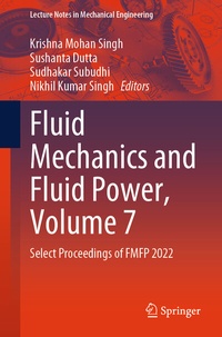 Abbildung von: Fluid Mechanics and Fluid Power, Volume 7 - Springer