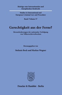 Abbildung von: Gerechtigkeit aus der Ferne? - Duncker & Humblot