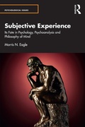 Cover: Subjective Experience - Taylor & Francis