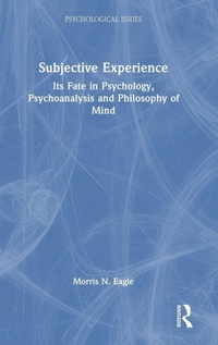 Enlarge image Cover: Subjective Experience - Routledge