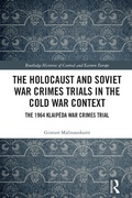 Cover: The Holocaust and Soviet War Crimes Trials in the Cold War Context - Taylor & Francis