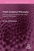 Bild: Polish Analytical Philosophy - Taylor & Francis