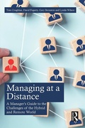 Cover: Managing at a Distance - Taylor & Francis