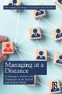 Cover: Managing at a Distance - Taylor & Francis