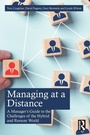 Cover: Managing at a Distance - Routledge
