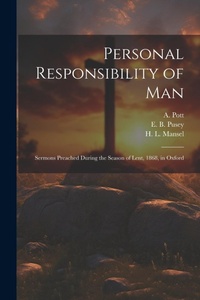 Enlarge image Cover: Personal Responsibility of Man - Legare Street Press