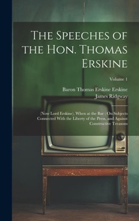 Bild: The Speeches of the Hon. Thomas Erskine - Legare Street Press