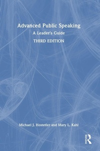 Enlarge image Cover: Advanced Public Speaking - Routledge