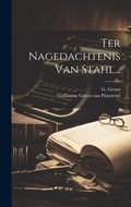 Cover: Ter Nagedachtenis Van Stahl... - Legare Street Press