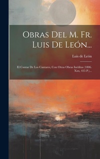 Abbildung von: Obras Del M. Fr. Luis De Leon... - Legare Street Press