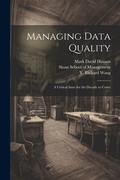 Cover: Managing Data Quality - Legare Street Press