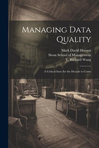 Enlarge image Cover: Managing Data Quality - Legare Street Press