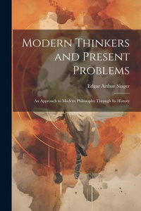 Enlarge image Cover: Modern Thinkers and Present Problems - Legare Street Press