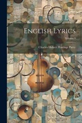 Cover: English Lyrics; Volume 3 - Legare Street Press