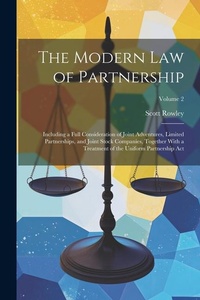 Enlarge image Cover: The Modern Law of Partnership - Legare Street Press