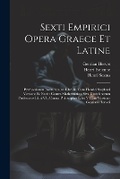 Cover: Sexti Empirici Opera Graece Et Latine - Legare Street Press