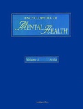 Cover: Encyclopedia of Mental Health, Three-Volume Set - Academic Press