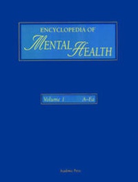 Enlarge image Cover: Encyclopedia of Mental Health, Three-Volume Set - Academic Press
